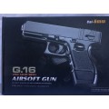 G16 Zinc Alloy Shell Airsoft Gun - Bullets included