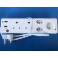 5 Way Multiplug - with 2 USB ports - 2.1AMp 5 Volt - Charge your Phone,Tablet, Ipad and more