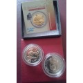 2011 OOM PAUL R5 BI-METAL PROOF COIN (IN GIFT BOX)---BID PER COIN