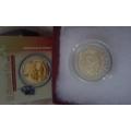 2011 OOM PAUL R5 BI-METAL PROOF COIN (IN GIFT BOX)---BID PER COIN