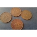 ONE PENNY (1952-1955) BID IS PER SET (SOUTH AFRICA)