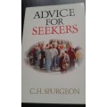 ADVICE FOR SEEKERS by CHARLES SPURGEON