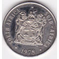 FIFTY CENTS NICKEL (RSA) 1978 - excellent coin