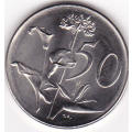 1990 FIFTY CENT RSA NICKEL COIN