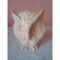 COLLECTABLE VINTAGE PORCELAIN YELLOW OWL