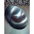 FOOD COVERS STAINLESS STEEL-  WITH GOLD PLATED KNOB - EX- GUESTHOUSE STOCK