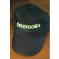 PEAK CAPS (BLACK) PACK OF 25 UNITS - ONE SIZE FITS ALL -  PRE-PRINTED LOGO `SUPERVOOMA`