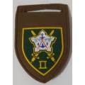 SADF/SA ARMY CHIEF OF STAFF INTELLIGENCE TUPPER FLASH --- with pin