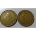 1961 RSA HALF CENT COIN (BID PER COIN)