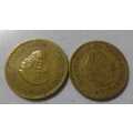 1963 RSA HALF CENT COIN (BID PER COIN)