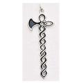 Scatachs sterling silver axe pendant