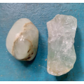 Fluorite Rough + Polished  clears negativity and energise your aura