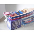Schulling Outboard Speed Boat (Blue Bird) {Wooden}