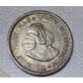 SOUTH AFRICA 1963 10 cent coin