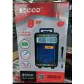 ECCO 1000W Bluetooth speaker 4hrs Battery life
