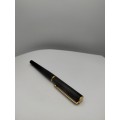 Vintage black and gold ballpoint pen