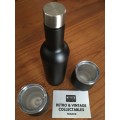 Drinkware Set - Stainless Steel Bottle and 2x Tumblers in Presentation Box