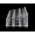 Clear Acrylic 24 Lipstick Holder Display Stand Cosmetic Organizer