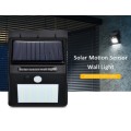 20LED Solar Power PIR Motion Sensor Wall Light - CHEAPEST SHIPPING COSTS ON BIDORBUY