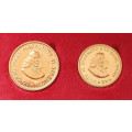 1975 Long Proof Set - with Gold R1 and R2