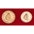 1981 Long Proof Set - with Gold R1 and R2