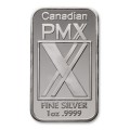 1 Ounce Silver Bar - Canadian PMX