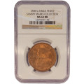*Incredible* 1898 Sammy Marks Penny MS64RB