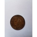 1892 Zuid Afrik. Republiek 1 penny