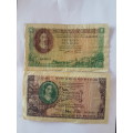 South African reserve bank R10 G Rissik and R20 M.H de Kock