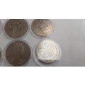 12 Mixed Commemorative coins