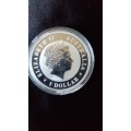 2011 1oz Silver  1 Dollar