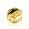 Nobel peace prize mandela coin 1/10ct gold