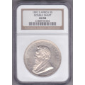 1892 5 shillings Double Shaft. NGC graded AU 58 .Very good invesment Undergraded can be MS