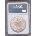 1892 5 shillings Double Shaft. NGC graded AU 58 .Very good invesment Undergraded can be MS