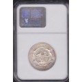 1892 ZAR 2 shillings NGC AU55 ### RARE COIN ###