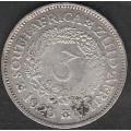 VERY RARE 1923 UNION of S A 3d  silver in VF+ grade  RARE COIN Herns Value EF R1000 VF R50