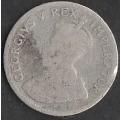 VERY RARE 1925 Union of S A  silver 3d with Whreath in VF grade Herns Value EF R8000`VF R2500F R250
