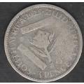 VERY RARE 1925 Union of S A silver 3d in F grade Herns Value VF R225 F R35 RARE COIN
