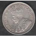 VERY RARE 1927 Union of S A silver 3d in VF grade Herns value EF R700 VF R100