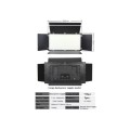 Rechargeable Video Led Light Kit  Pro LED 800 Photography (3200 - 6500K)