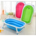 Baby Fold-able Bathtub - Pink-Blue-Green