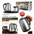 ELECTRIC 2 KETTLE IN ONE