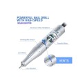 Silver Rechargeable, Portable Nail Drill Machine