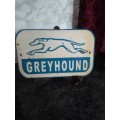 2 X AMERICAN GREYHOUND BUS LINES SIGNS ( REPRODUCTIONS)