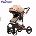 Original Belecoo Baby Stroller 2 in 1 Khaki Color / Beige