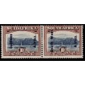 South West Africa 1926 Pict of SA 10s pair MM