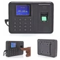Fingerprint Employee Time Attendance Entry time clock System With USB