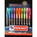 Piano soft blue ink pen 50pcs for one bid