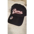 Puma one size major leagur baseball cap--black