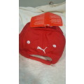 Puma one size major leagur baseball cap--red
